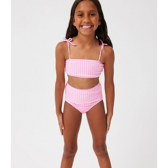 Cotton On Kids Anita Bikini Bubblegum Pop/Gingham Size 16 1390 - Picture 1 of 4
